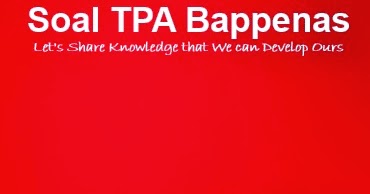 Download Free Tpa Bappenas Soal